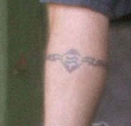 Justin Timberlake Calf Leg Zodiac Aquarius Tattoo